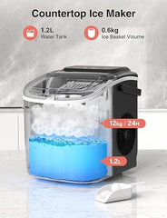 CROWNFUL Ice Maker Countertop