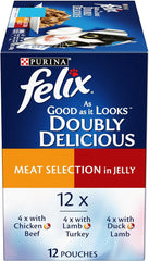 Felix Delicious Wet Cat Food Meat Selections