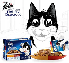 Felix Delicious Wet Cat Food Meat Selections