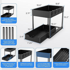 SKY-TOUCH 1pcs Under Sink Shelf Storage Organiser