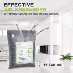 CLEVAST 4 Pack Bamboo Charcoal Air Purifying Bags
