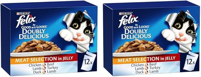 Felix Delicious Wet Cat Food Meat Selections
