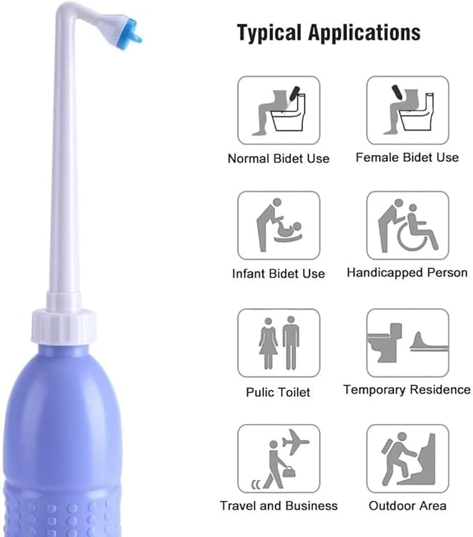 SKY-TOUCH Large Portable Shattaf