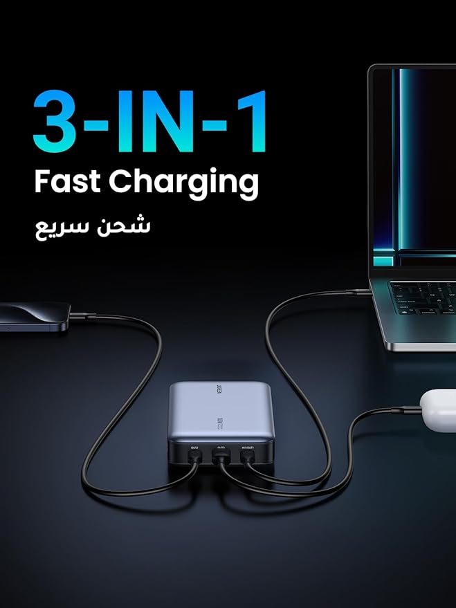 UGREEN Power Bank 20000mAh, 100W Fast Charging Portable Charge