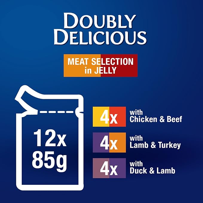 Felix Delicious Wet Cat Food Meat Selections