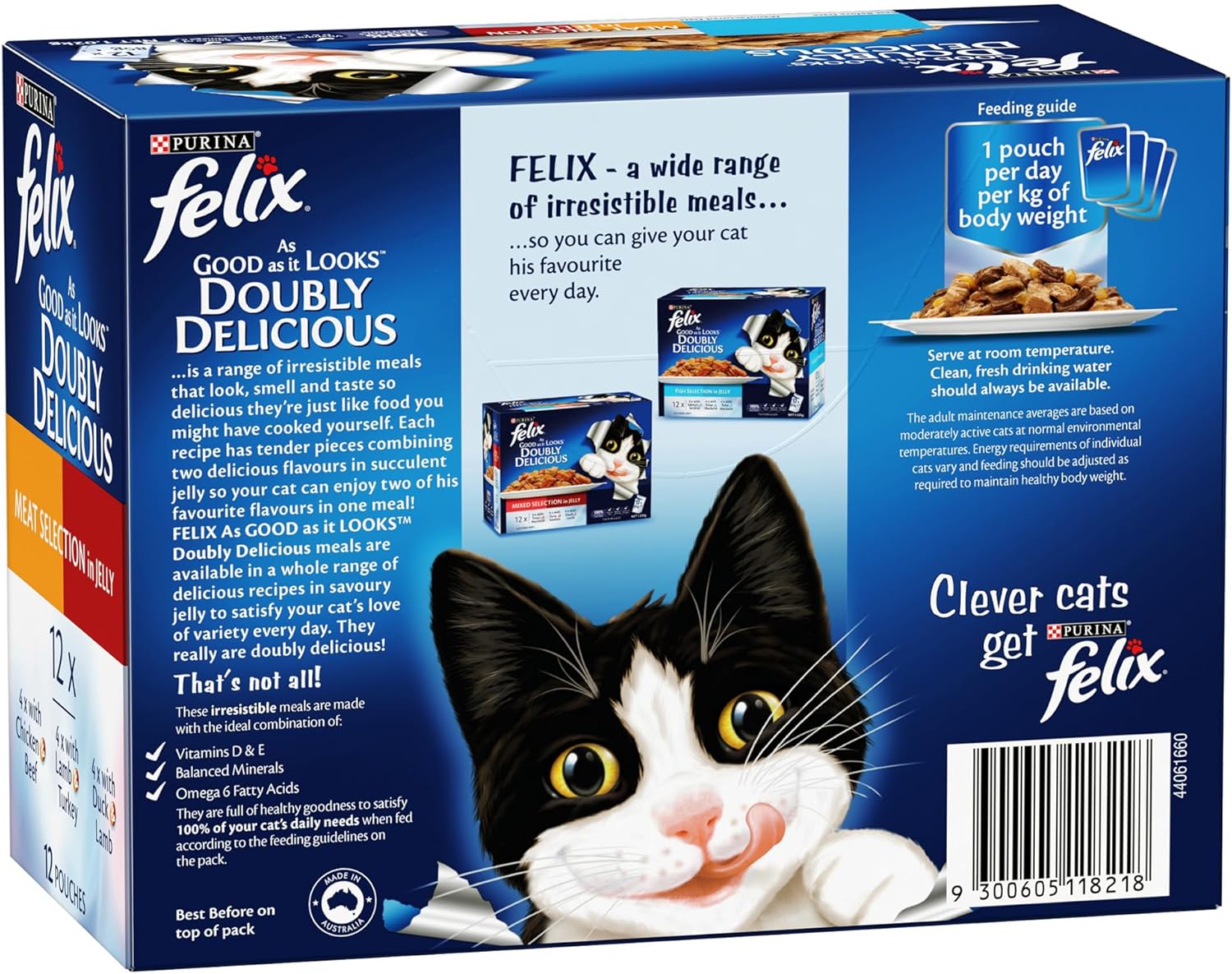 Felix Delicious Wet Cat Food Meat Selections
